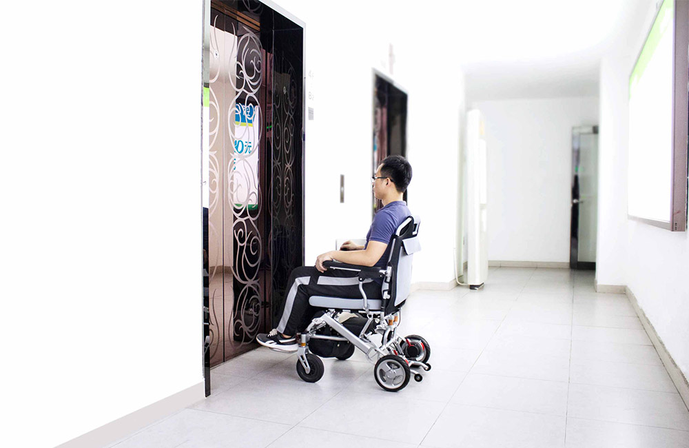 manual and electric wheelchair